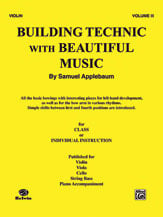 Building Tech/Beautiful Music No. 3 Violin string method book cover
